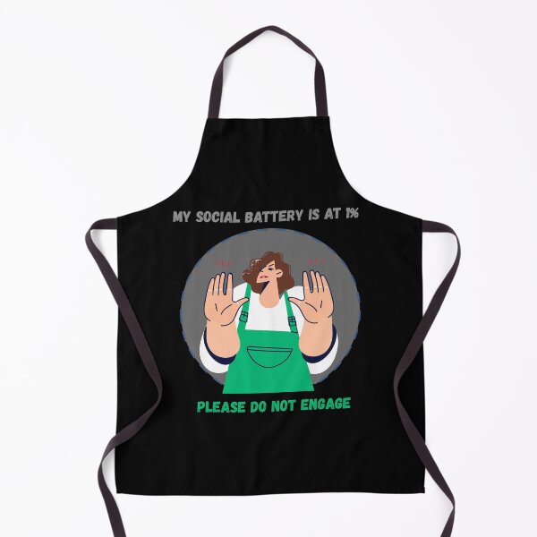 Item preview, Social Battery 1% Stop Sign designed and sold by ContigoART.