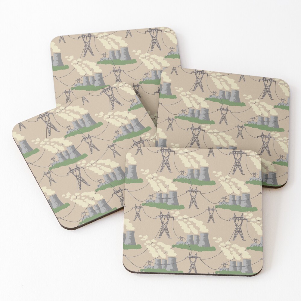 Item preview, Coasters (Set of 4) designed and sold by leeleeandthebee.