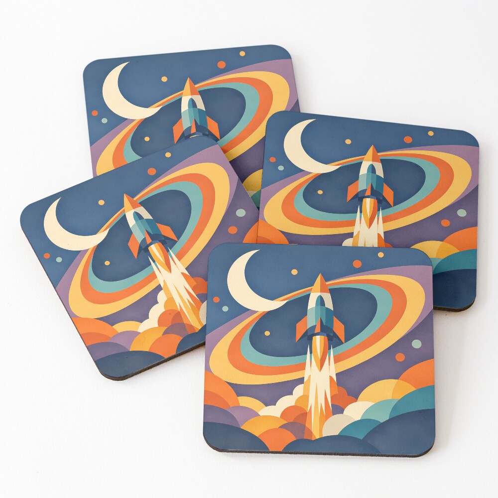 Item preview, Coasters (Set of 4) designed and sold by InkSmithery.