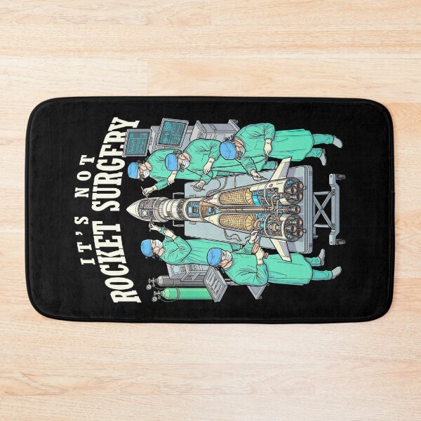 Item preview, It's Not Rocket Surgery Sarcastic Science Funny Scientist designed and sold by GrandeDuc.