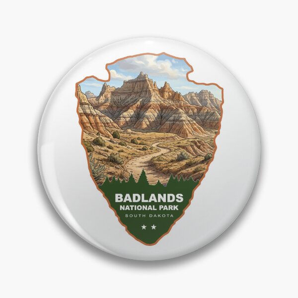Item preview, Badlands National Park Arrowhead designed and sold by Esskay Designs.