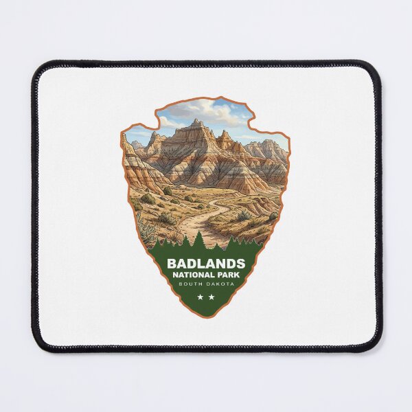 Item preview, Badlands National Park Arrowhead designed and sold by Esskay Designs.
