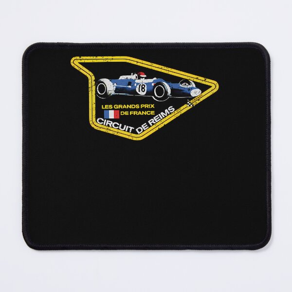 Item preview, Reims circuit French Grand Prix - vintage distressed print  designed and sold by AbuS33.