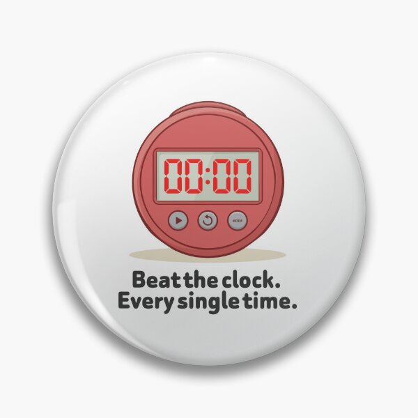 Item preview, Pro Chef - Beat The Clock 00:00 Service Timer Culinary Humor designed and sold by PixelCatalyst.
