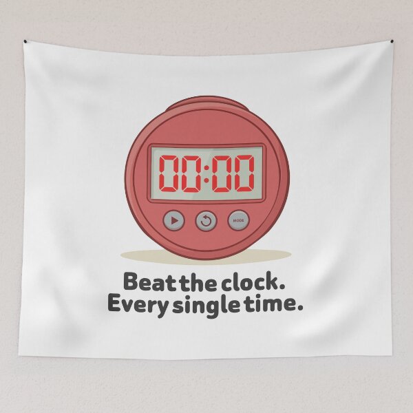 Item preview, Pro Chef - Beat The Clock 00:00 Service Timer Culinary Humor designed and sold by PixelCatalyst.