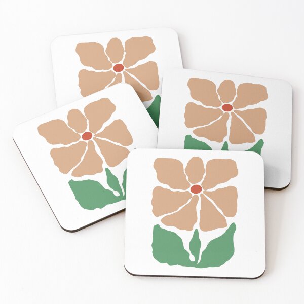 Item preview, Retro groovy daisy, flower floral festival vibe design designed and sold by Lunevalleyart.