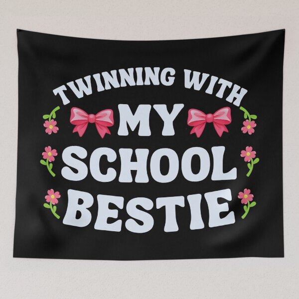Item preview, Twinning With My School Bestie – Cute Matching Friends Shirt | BFF School Twin Day Gift designed and sold by Teetreasure2.