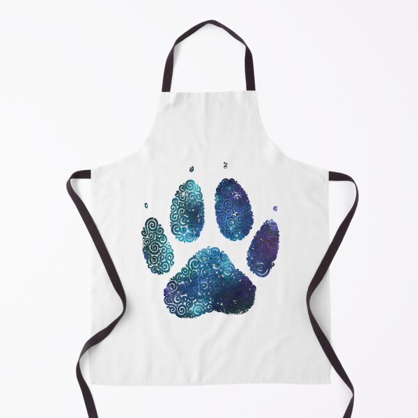 Item preview, Swirly Galaxy Dog Paw designed and sold by OlyvieArt.