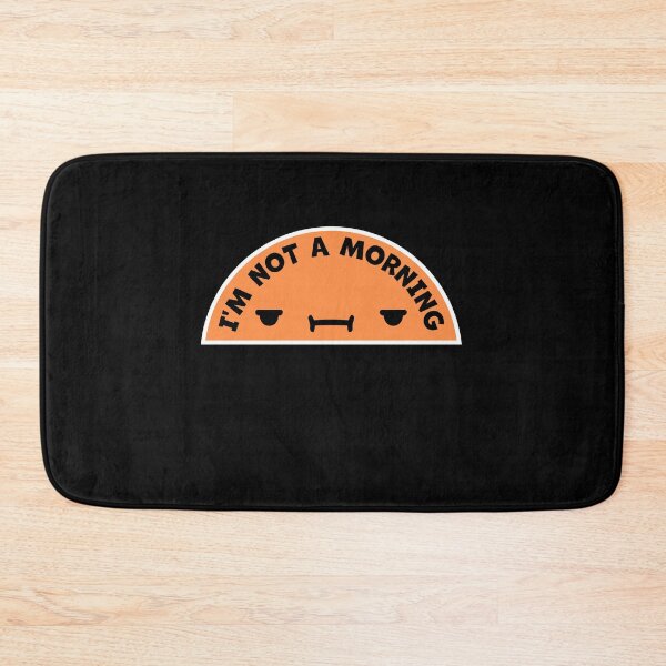Item preview, I'm Not A Morning Person Funny Relatable Tired Quote designed and sold by shirt-o-mat.