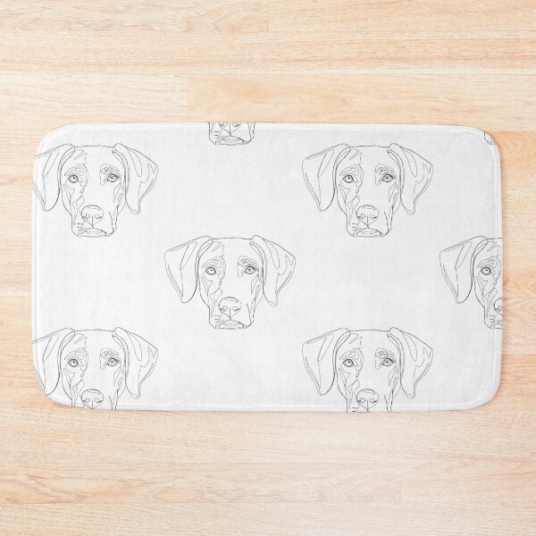 Item preview, V for Vizmaraner part of A to Z Alphabet Line Art Series designed and sold by Mauras-Designs.