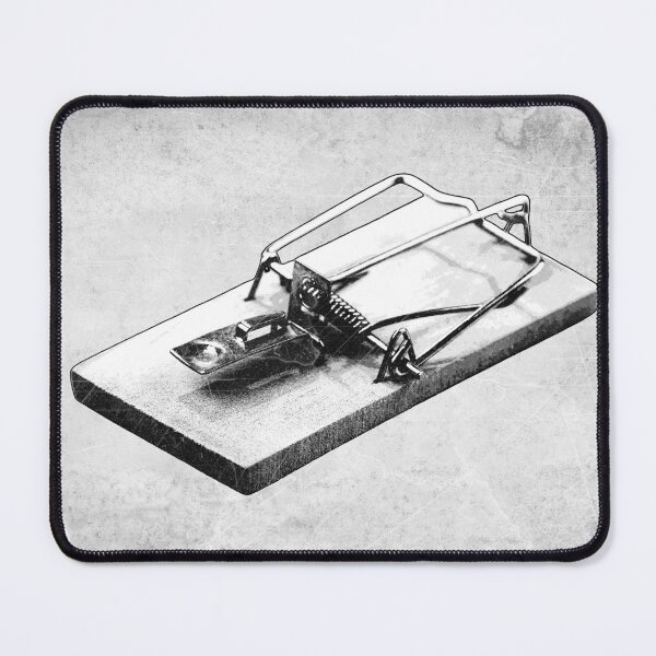 Item preview, Vintage Snap Mousetrap Cocked and Ready designed and sold by Ghoul Enterprises.