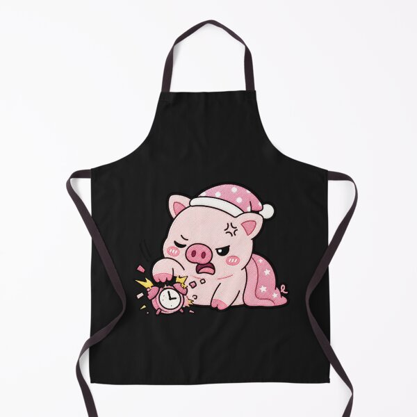 Item preview, Alarm Pig Cute Kawaii Cartoon Design designed and sold by ColorSplash123.