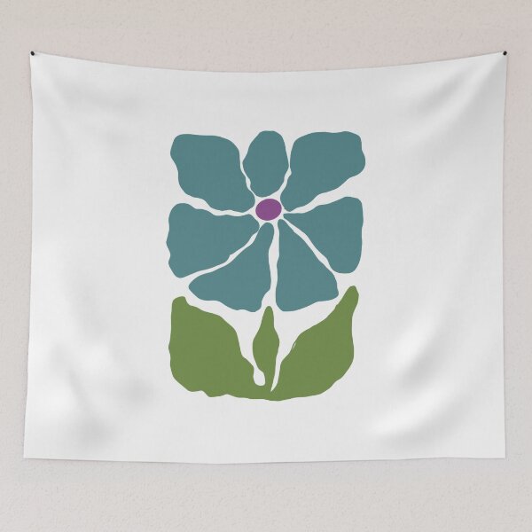 Item preview, Retro groovy daisy, flower floral festival vibe design designed and sold by Lunevalleyart.