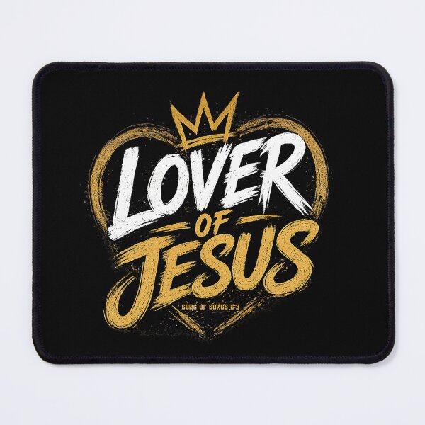 Item preview, Lover of Jesus Christian Shirt – Song of Songs 6:3 Faith Streetwear Crown Design designed and sold by ArtsBorn2Create.
