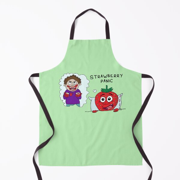 Item preview, Strawberry Panic – Funny Fruit Nightmare Art designed and sold by MyxaART.