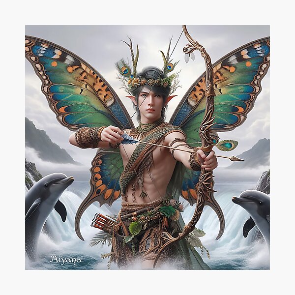 Item preview, Thalorien, Archer of the Blue Gate designed and sold by WildlyAiyana.