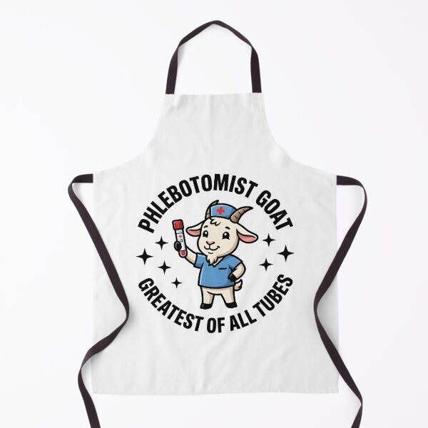 Item preview, Funny Cute Goat Phlebotomist Nurse Greatest Of All Tubes Medical Lab Tech Design for National Phlebotomist Recognition Week designed and sold by ClinicalHubs.