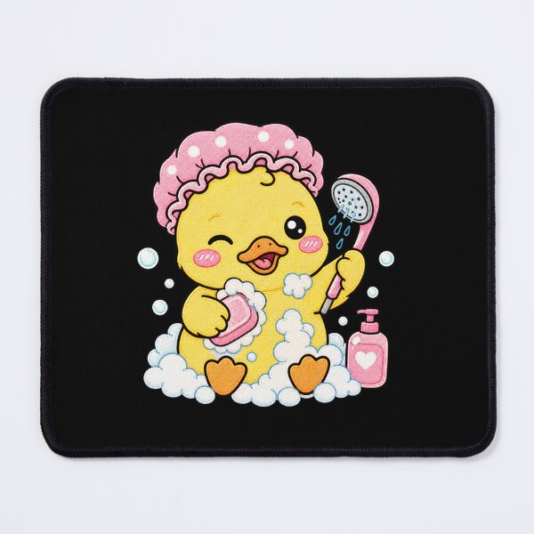 Item preview, Shower Duck Cute Kawaii Cartoon Design designed and sold by ColorSplash123.