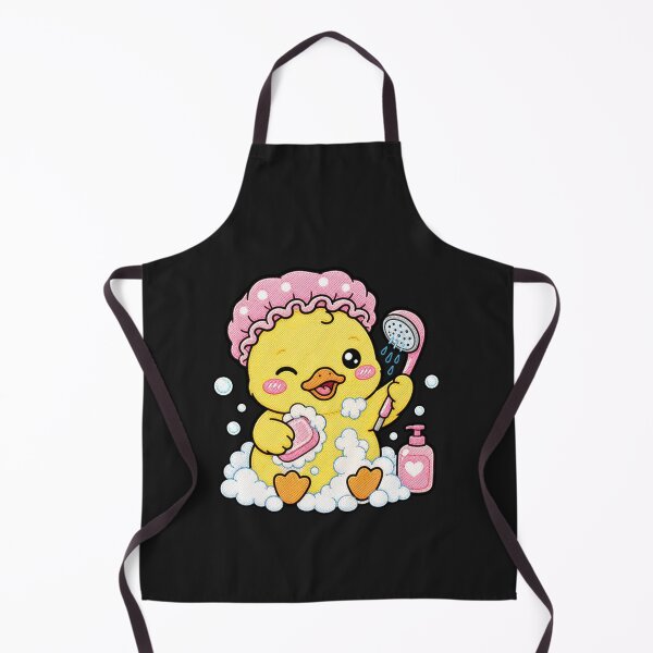 Item preview, Shower Duck Cute Kawaii Cartoon Design designed and sold by ColorSplash123.