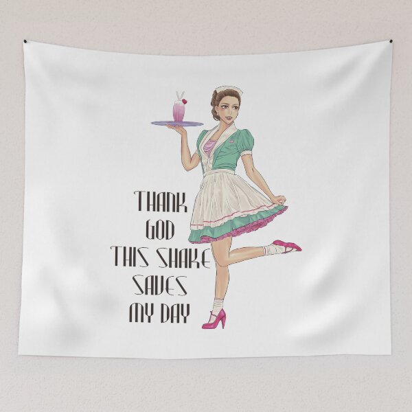 Item preview, This Shake Saves My Day designed and sold by IchicoChanShop.