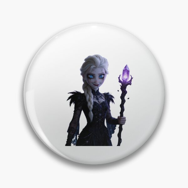 Item preview, Dark Ice Queen Fantasy PNG Sticker | Gothic Princess Magic Staff | HD Transparent Sticker Design designed and sold by ashwin131.