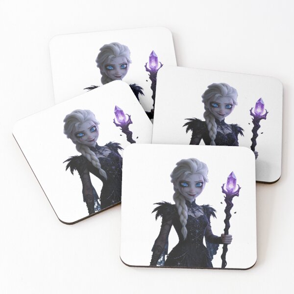 Item preview, Dark Ice Queen Fantasy PNG Sticker | Gothic Princess Magic Staff | HD Transparent Sticker Design designed and sold by ashwin131.