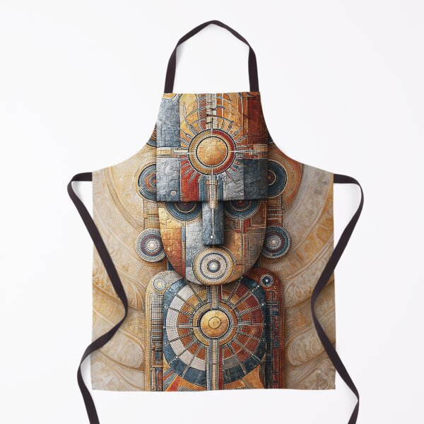 Item preview, Dot Art - Giant guardian statue in the desert designed and sold by Made-by-Gus.