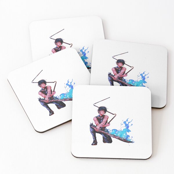 Item preview, Toji Fushiguro Blue Flame Action Art designed and sold by The-Lone-Rodent.