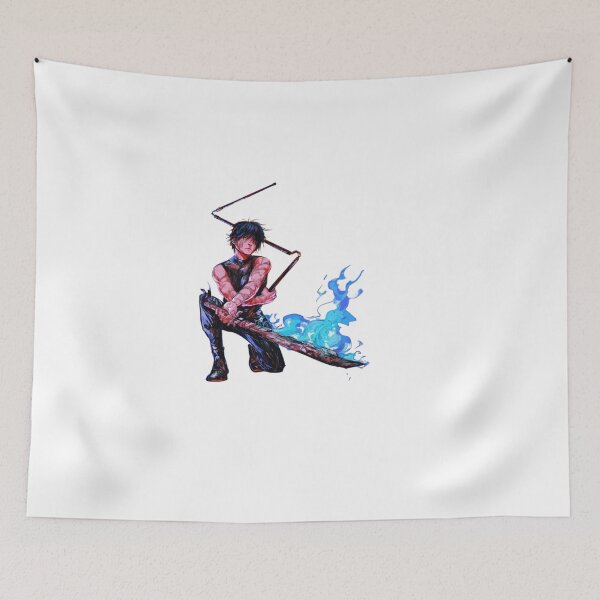 Item preview, Toji Fushiguro Blue Flame Action Art designed and sold by The-Lone-Rodent.