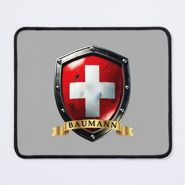 Item preview, Baumann Switzerland Family Name Shield designed and sold by Highlandkings.
