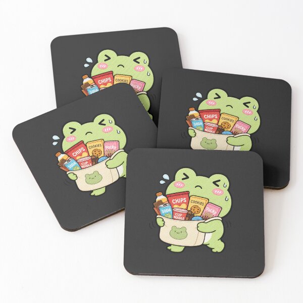 Item preview, Grocery Frog Cute Kawaii Cartoon Design designed and sold by ColorSplash123.
