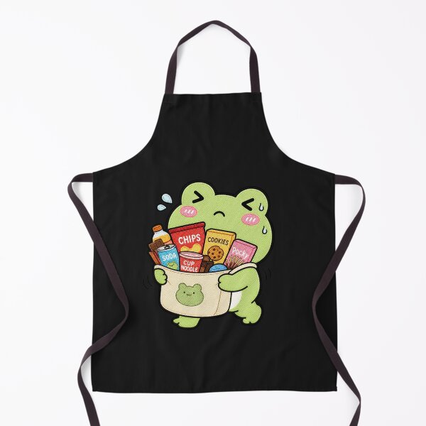 Item preview, Grocery Frog Cute Kawaii Cartoon Design designed and sold by ColorSplash123.