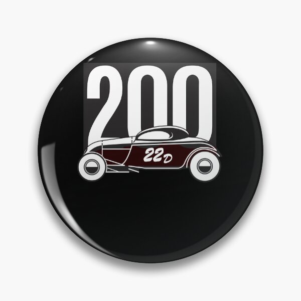 Item preview, Bonneville coupe racer 200mph - Classic black print  designed and sold by PoloMarram.