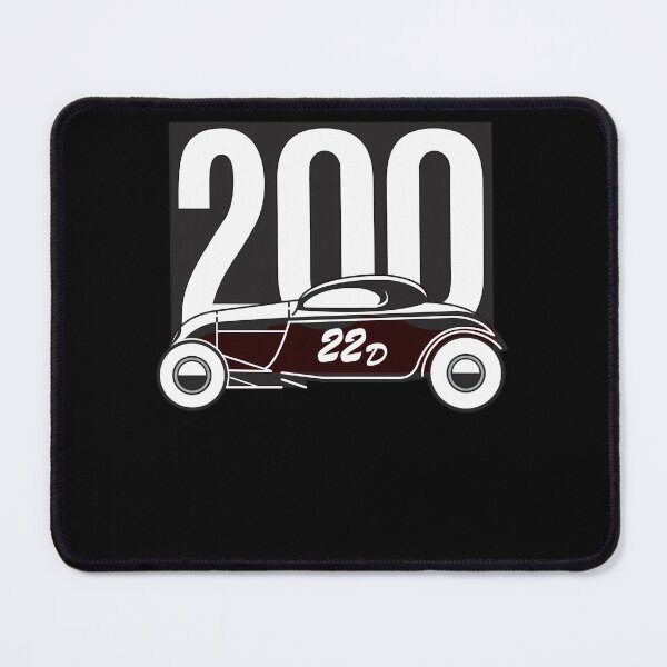 Item preview, Bonneville coupe racer 200mph - Classic black print designed and sold by PoloMarram.