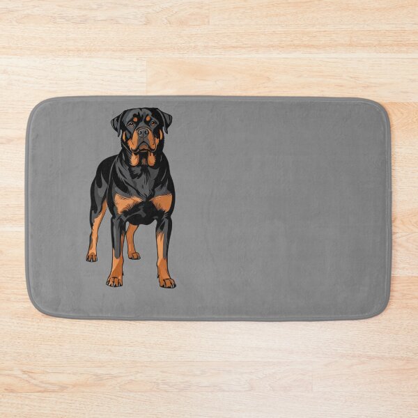 Item preview, Strong and Loyal Rottweiler Portrait designed and sold by Bubble-Bay Shop.