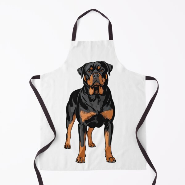 Item preview, Strong and Loyal Rottweiler Portrait designed and sold by Bubble-Bay Shop.