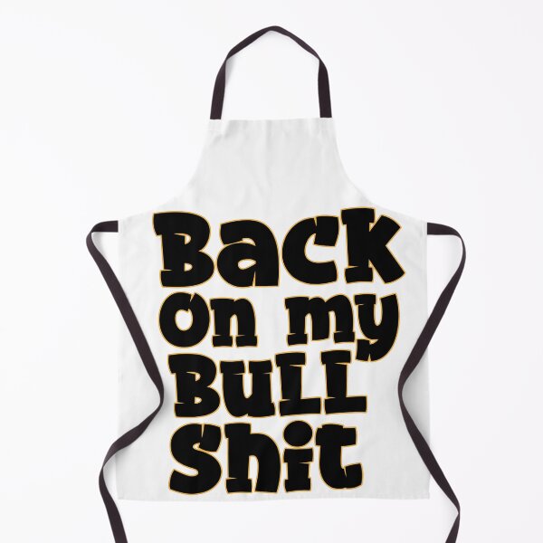 Item preview, Back On My Bullshit Bold Bubble Graffiti Typography Streetwear Design designed and sold by DesignArtist.ia.