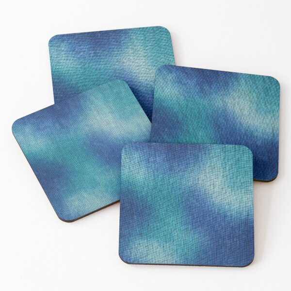Item preview, Blue Gradient Textile Pattern designed and sold by frumixart.