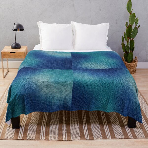 Item preview, Blue Gradient Textile Pattern designed and sold by frumixart.