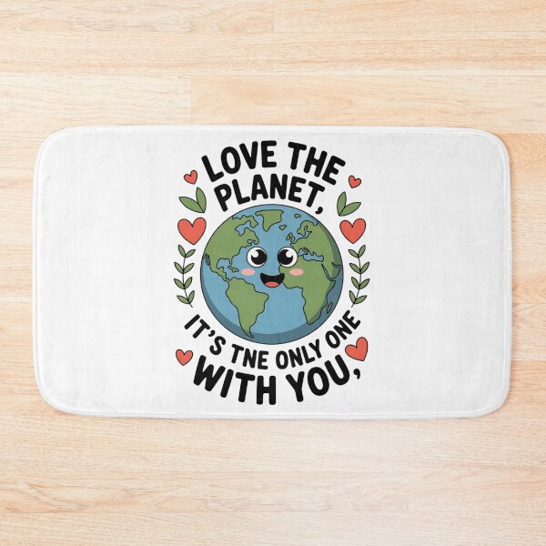 Item preview, Kawaii Smiley Earth Hearts Leaf Vine Nature Love T-Shirt designed and sold by proearth2022.
