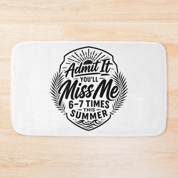 Item preview, Admit It You Will Miss Me 6–7 Times This Summer – Funny Last Day of School Teacher Student Summer Break Shirt designed and sold by Teetreasure2.