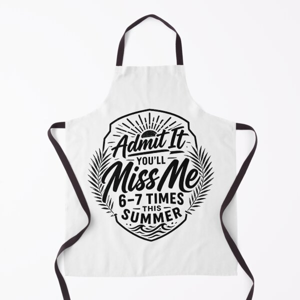 Item preview, Admit It You Will Miss Me 6–7 Times This Summer – Funny Last Day of School Teacher Student Summer Break Shirt designed and sold by Teetreasure2.