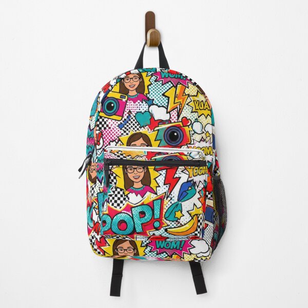 Item preview, Vibrant Cartoon Pop Art Pattern Design “Seamless” designed and sold by Nicha Studio.