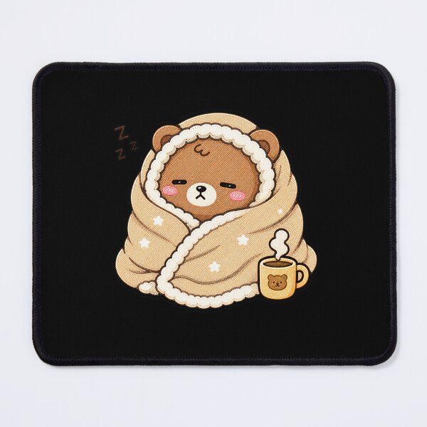 Item preview, Blanket Bear Cute Kawaii Cartoon Design designed and sold by ColorSplash123.