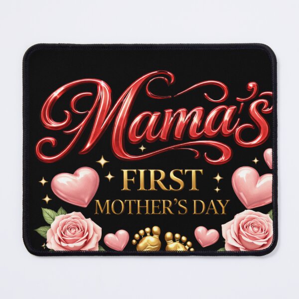 Item preview, Mama’s First Mother’s Day 2026, Matching Toddler T-Shirt designed and sold by MyWellbeing26.