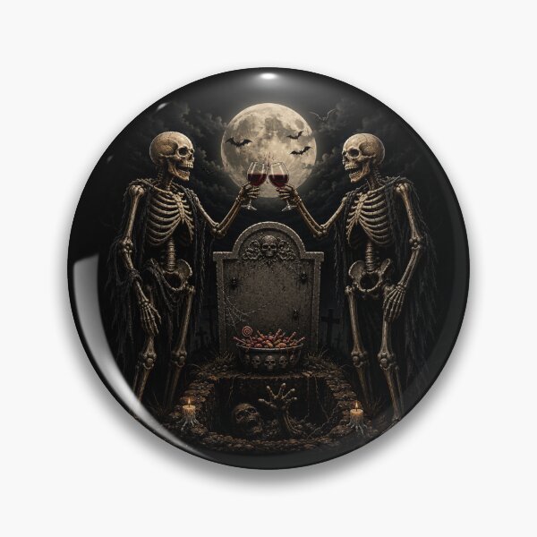Item preview, Gothic Skeleton Wine Halloween Graveyard  Aesthetic Design designed and sold by MotylekAnia.