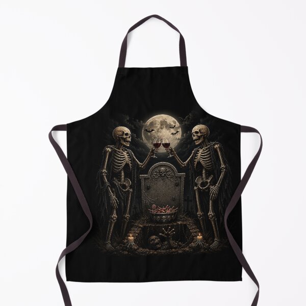 Item preview, Gothic Skeleton Wine Halloween Graveyard Aesthetic Design designed and sold by MotylekAnia.