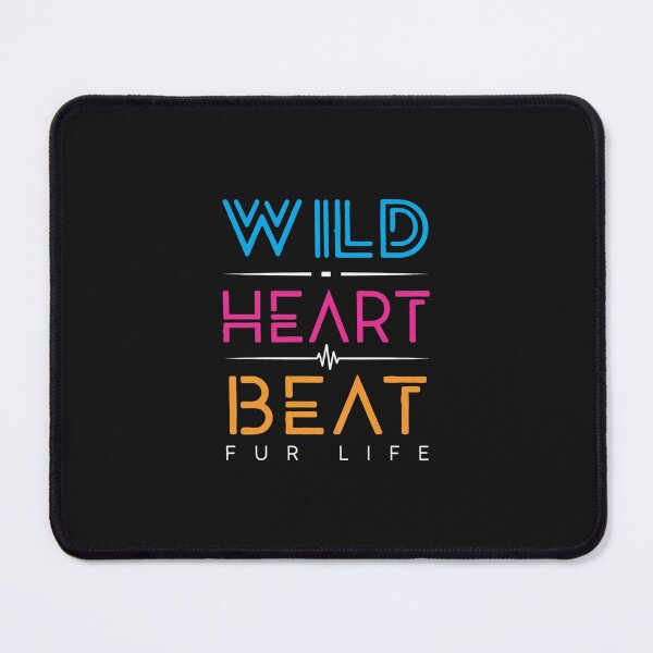Item preview, Wild Heart Beat Fur Life Neon Pet Owner T-Shirt designed and sold by artlife4.