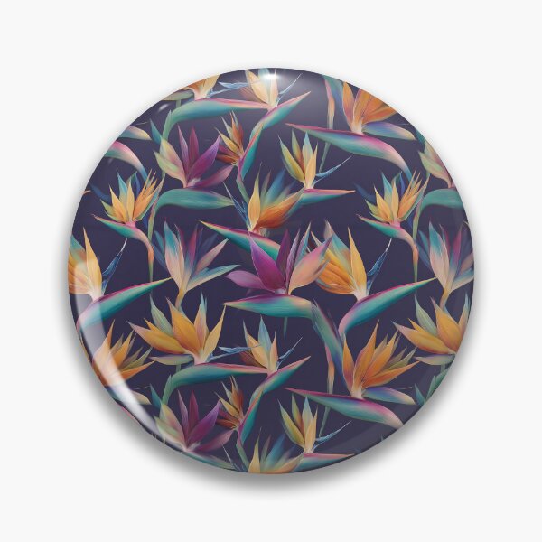 Item preview, Elegant Tropical Floral Texture  - Birthday Flower Print  - Gifts For Guys designed and sold by RoyalStarsPatts.
