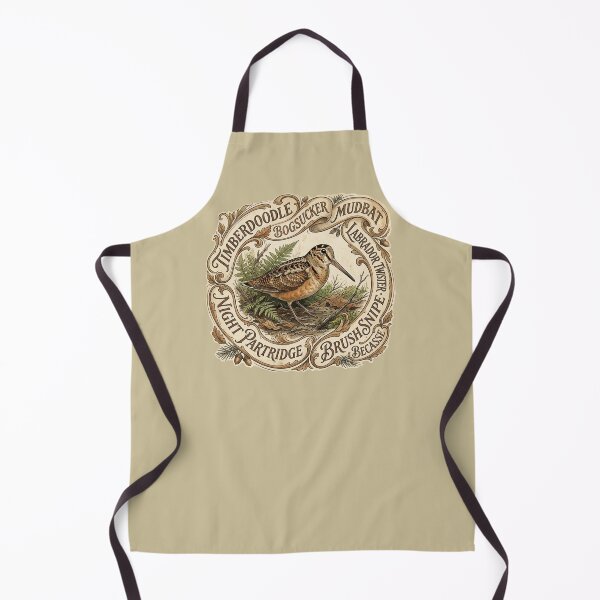Item preview, American Woodcock - Vintage Illustration with Nicknames designed and sold by Comfort-shirt.